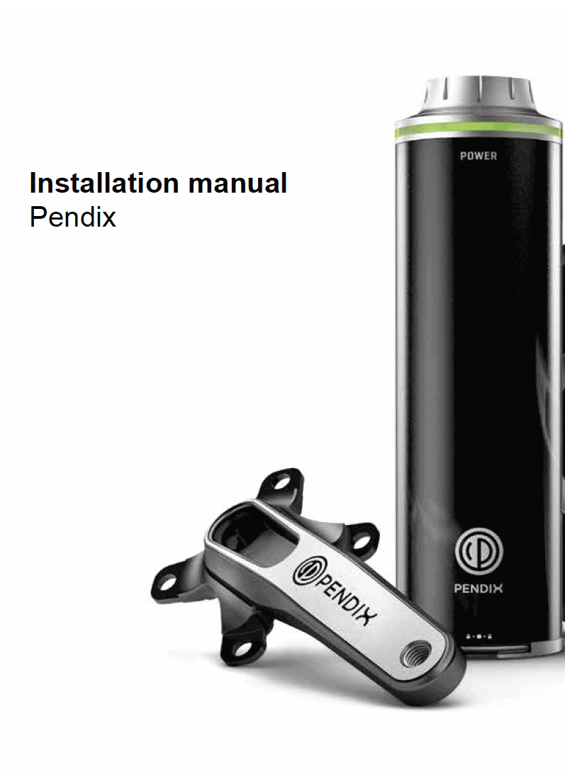 Montage handleiding Pendix Middenmotor
