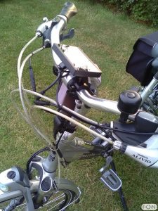 Gazelle Medeo met ombouwset elektrische fiets FON Arnhem