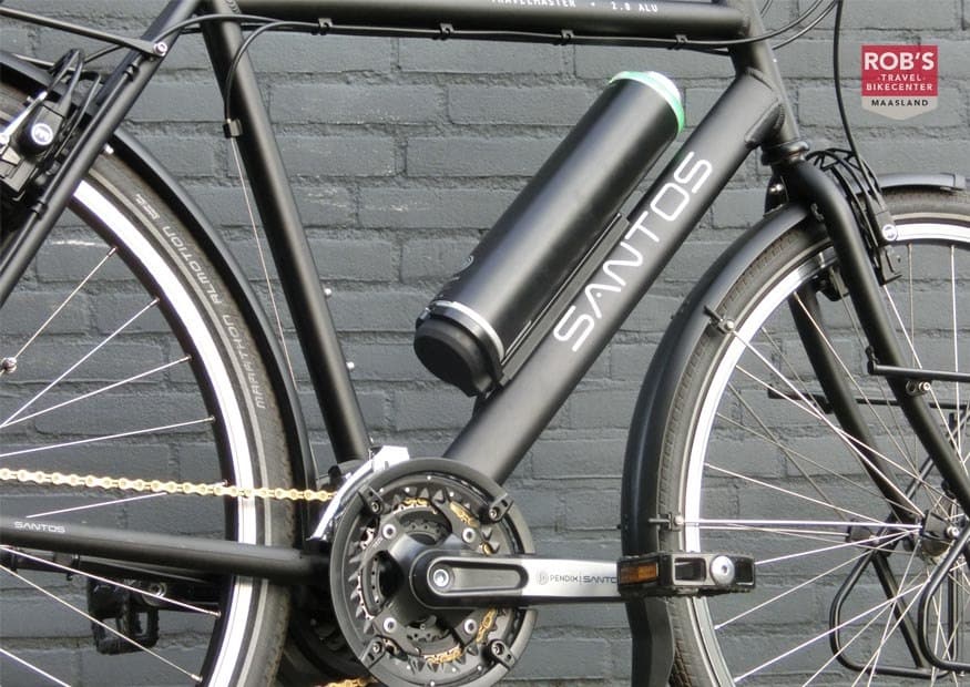 Santos Travelmaster ombouwen naar electrische fiets met Pendix van Rob's Bikecenter
