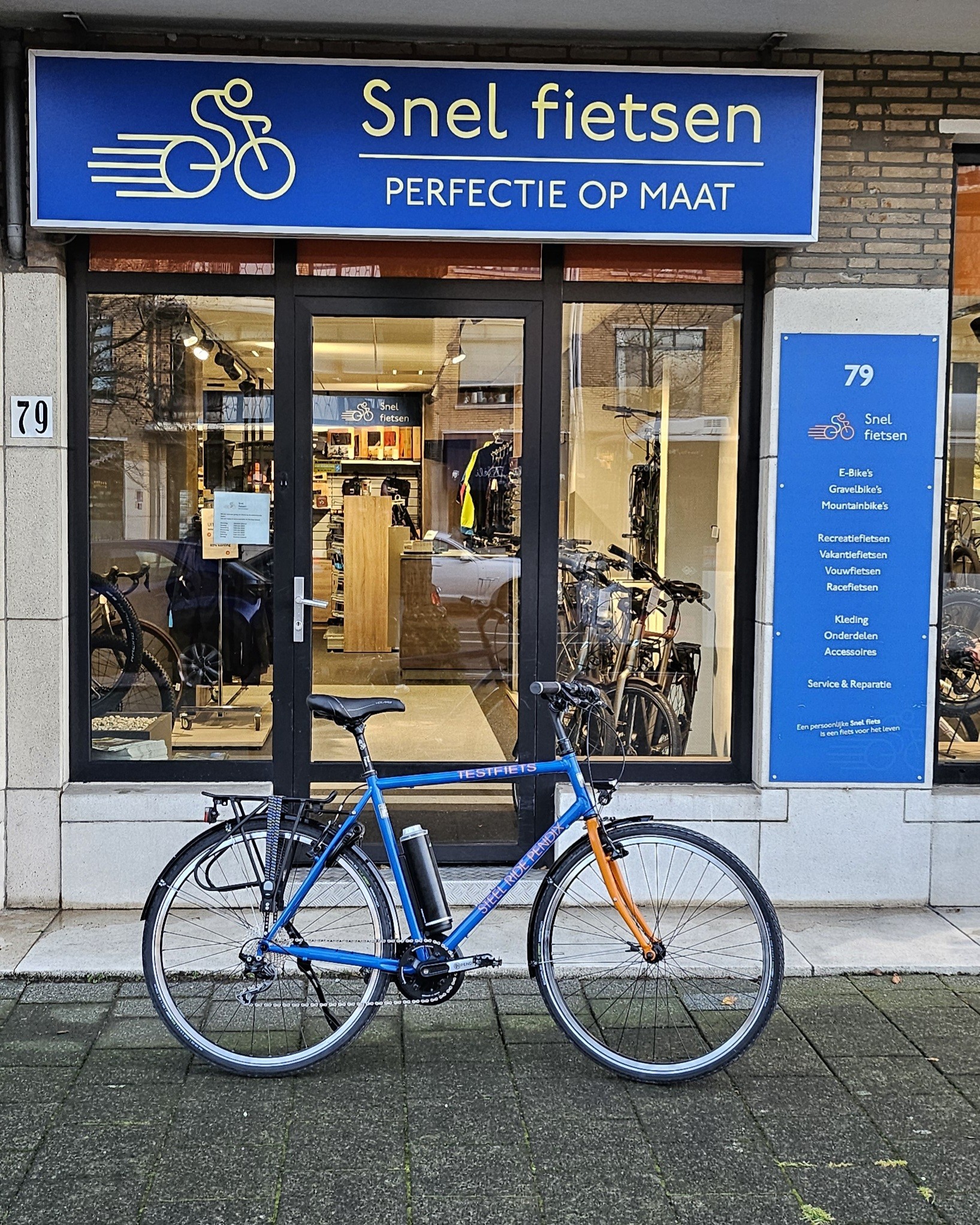 Snel Fietsen Utrecht Pendix eDrive testfiets
