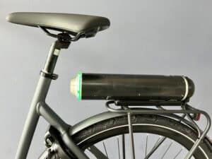 Cortina Mozzo dames riem accu achterop drager met Pendix eDrive2606